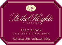 Bethel Heights Pinot Noir Flat Block 2014 750ml - 1