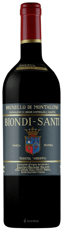 Biondi Santi Brunello di Montalcino Riserva 1983 750ml - 1