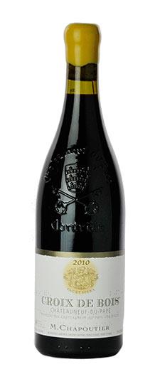 M. Chapoutier Chateauneuf-du-Pape Croix de Bois Rouge 2010 750ml - 1
