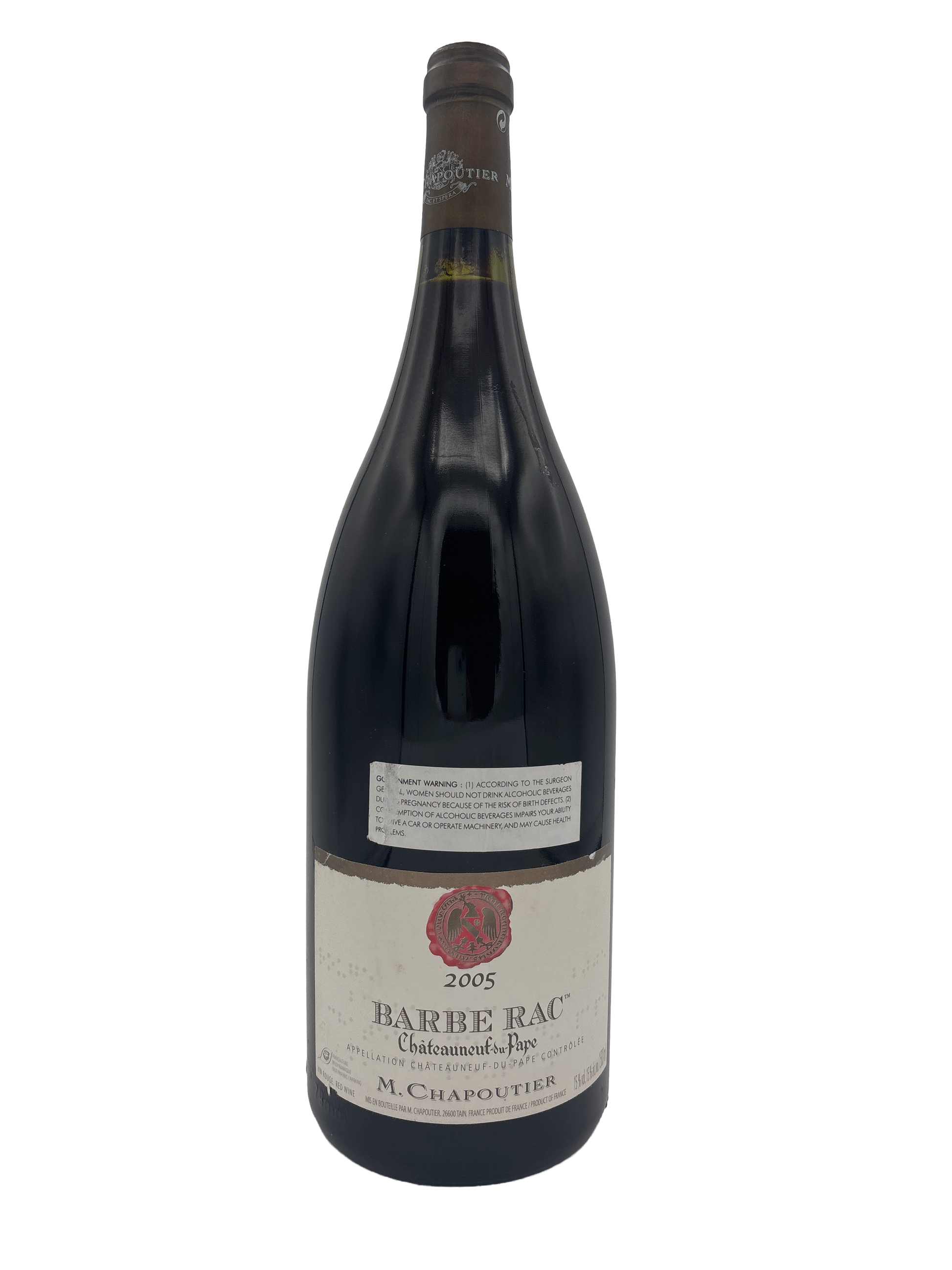 M. Chapoutier Chateauneuf du Pape Barbe Rac 2005 1500ml - 1
