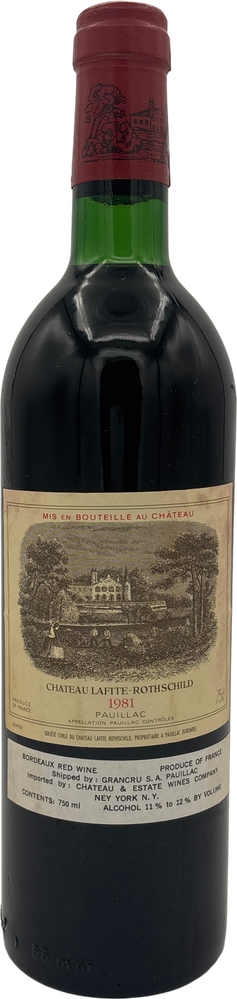 Lafite Rothschild 1981 750ml