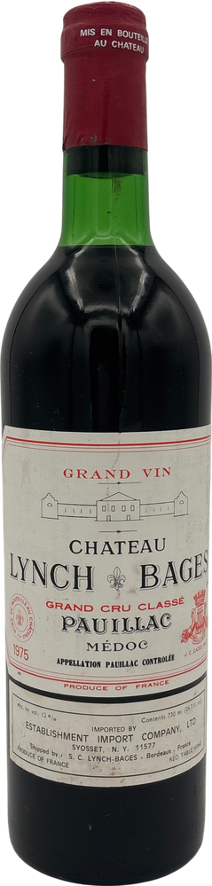 Lynch Bages 1975 750ml