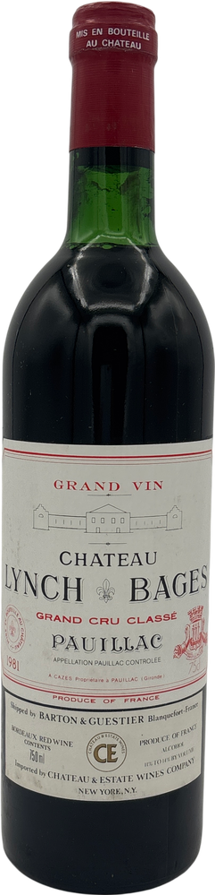 Lynch Bages 1981 750ml