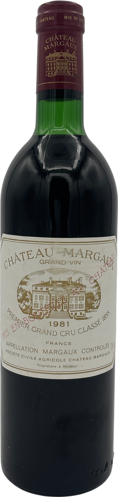 Margaux 1981 750ml