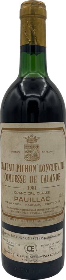Pichon Lalande 1981 750ml
