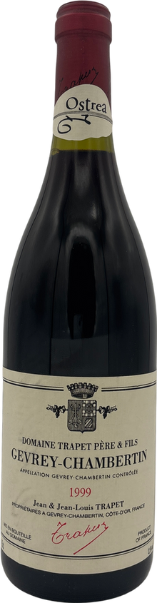 Domaine Trapet Gevrey chambertin Ostrea 1999 750ml
