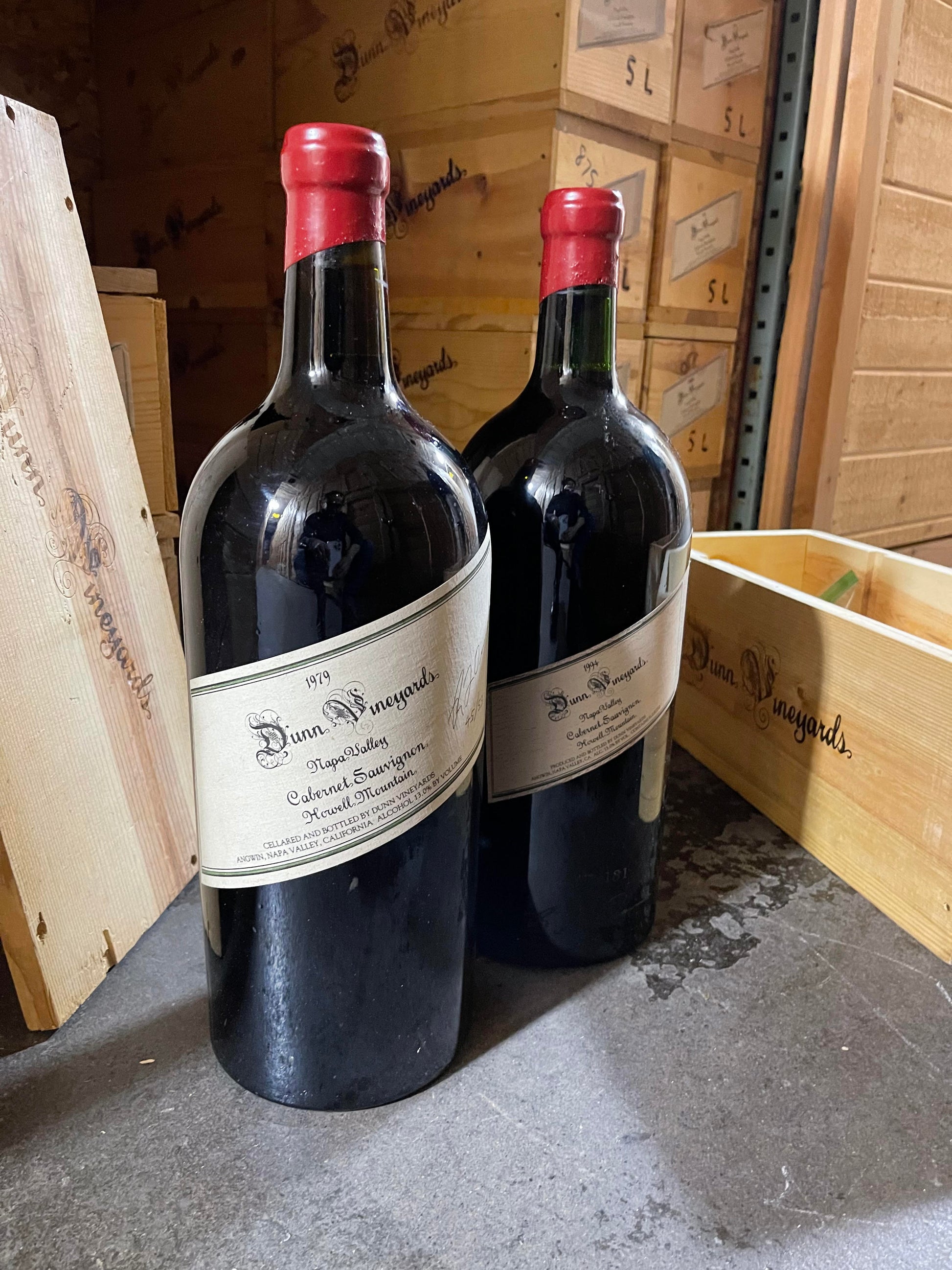 Dunn Cabernet Sauvignon Howell Mountain Vertical (2x 5000ml, 1979-2004) 1979 130000ml - 1