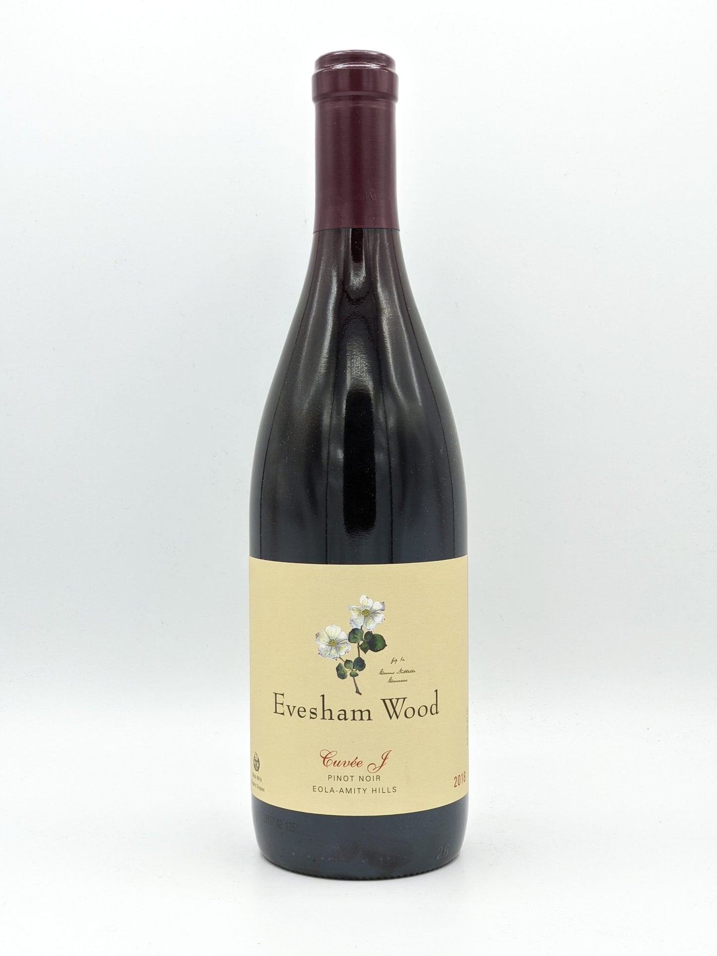 Evesham Wood Pinot Noir Cuvee J 2018 750ml - 1