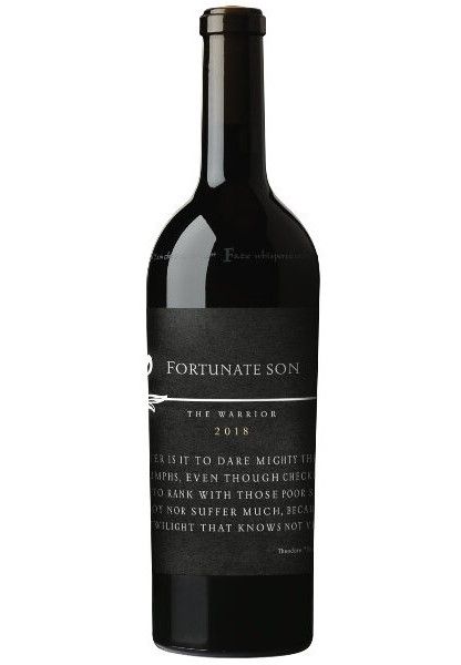 Fortunate Son The Warrior 2018 750ml - 1