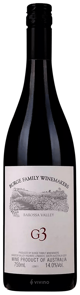 Burge Family Winemakers G3 Barossa Valley 2002 750ml - 1