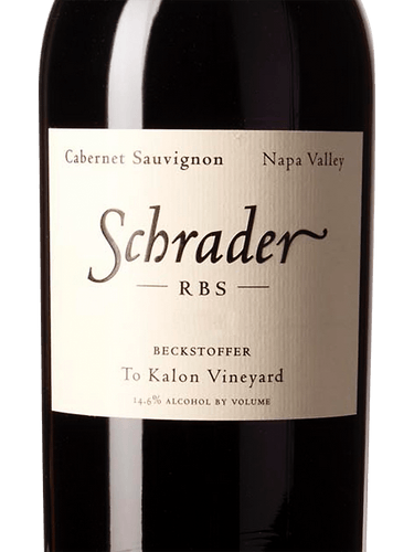 Schrader RBS Cabernet Sauvignon Beckstoffer To Kalon Vineyard Napa Valley 2003 750ml - 1