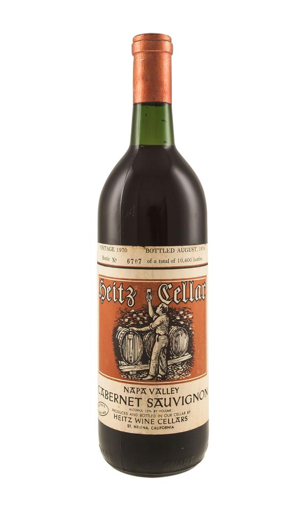 Heitz Cellar Cabernet Sauvignon Martha's Vineyard 1970 750ml - 1