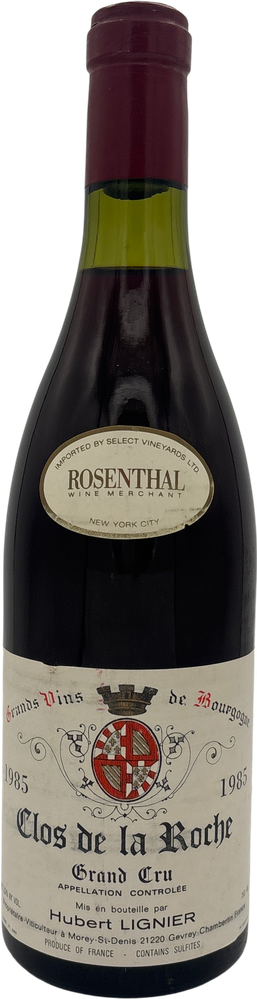 Domaine Hubert Lignier Clos de la Roche Grand Cru 1985 750ml