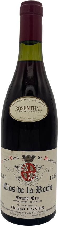 Domaine Hubert Lignier Clos de la Roche Grand Cru 1985 750ml