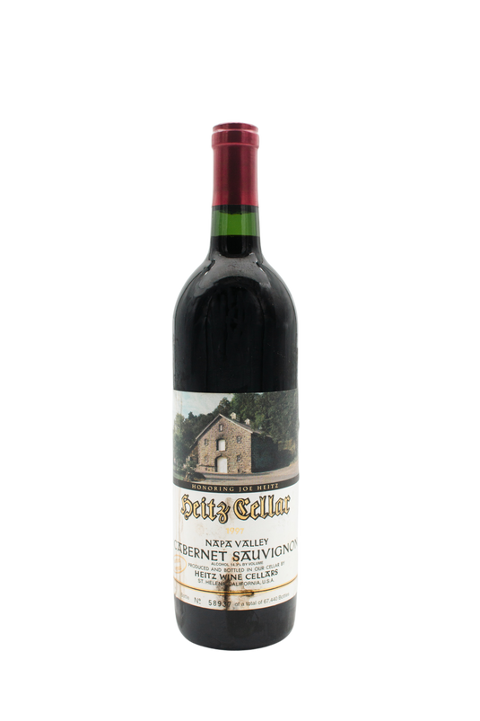 Heitz Cellar Cabernet Sauvignon Martha's Vineyard Anniversary Label [Soiled] 1997 750ml - 1