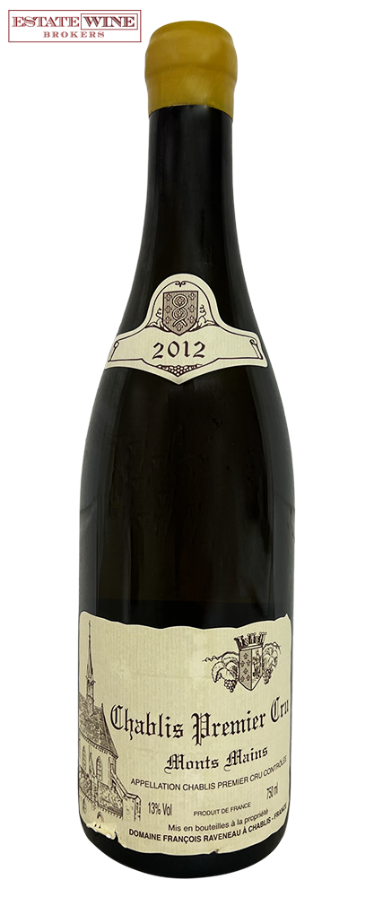Domaine Francois Raveneau Chablis Monts Mains 1er Cru 2012 750ml - 1