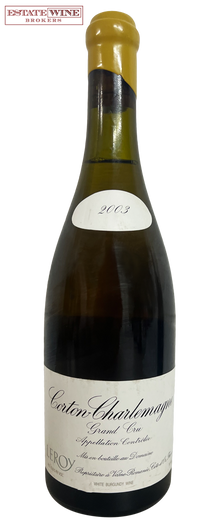 Domaine Leroy Corton Charlemagne Grand Cru 2003 750ml - 1