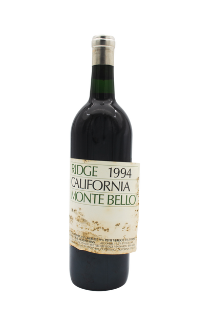 Ridge Monte Bello 1994 750ml[Soiled Label] - 1