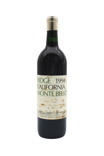 Ridge Monte Bello 1994 750ml[Soiled Label] - 2