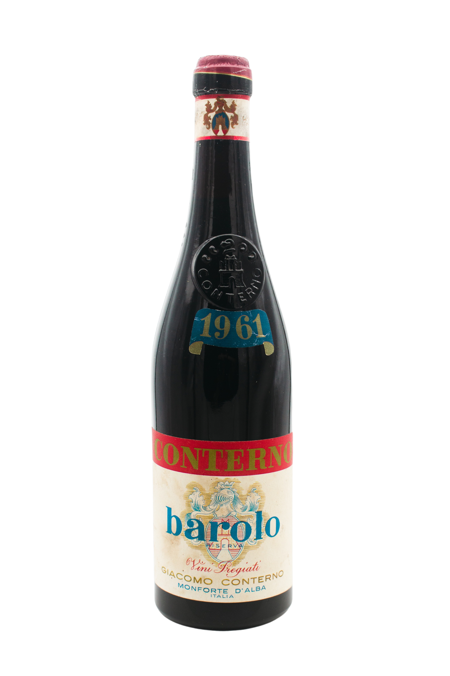Giacomo Conterno Barolo Riserva Vini Pregiati 1961 750ml - 1