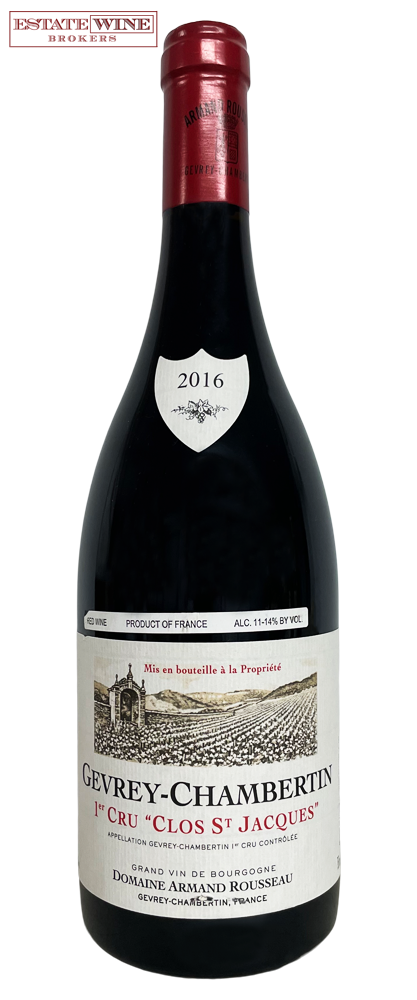 Domaine Armand Rousseau Gevrey-Chambertin Clos St. Jacques 1er Cru 2016 750ml - 1