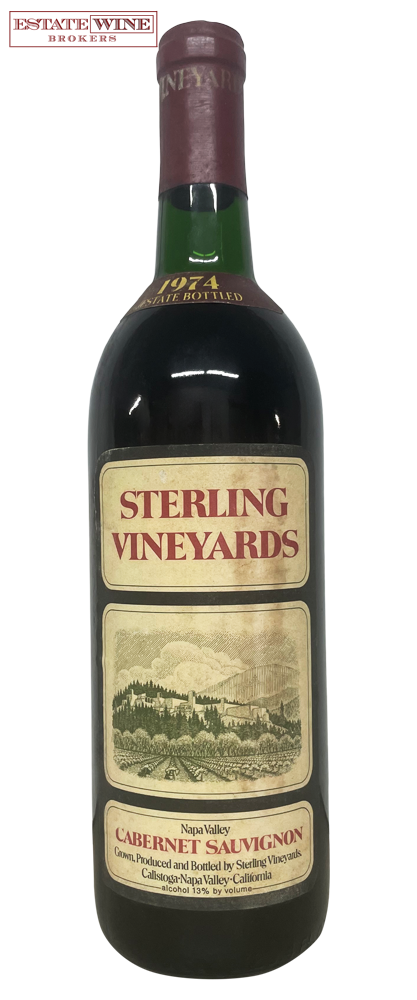 Sterling Vineyards Cabernet Sauvignon Napa Valley 1974 750ml - 1