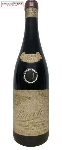 Giuseppe Mascarello Barolo 1961 750ml - 1