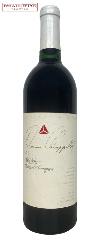 Chappellet Signature Cabernet Sauvignon Napa Valley 1987 750ml - 1