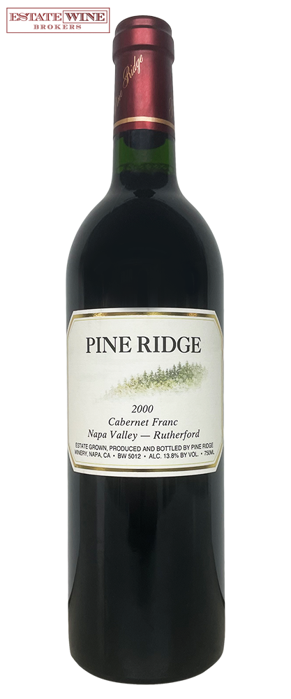 Pine Ridge Vineyards Cabernet Franc Rutherford 2000 750ml - 1