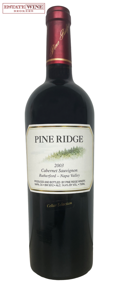 Pine Ridge Vineyards Cabernet Sauvignon Rutherford 2003 750ml - 1