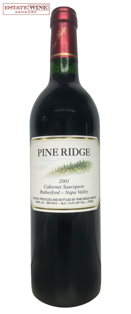Pine Ridge Vineyards Cabernet Sauvignon Rutherford 2001 750ml - 1