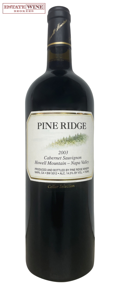 Pine Ridge Vineyards Cabernet Sauvignon Howell Mountain 2003 750ml - 1