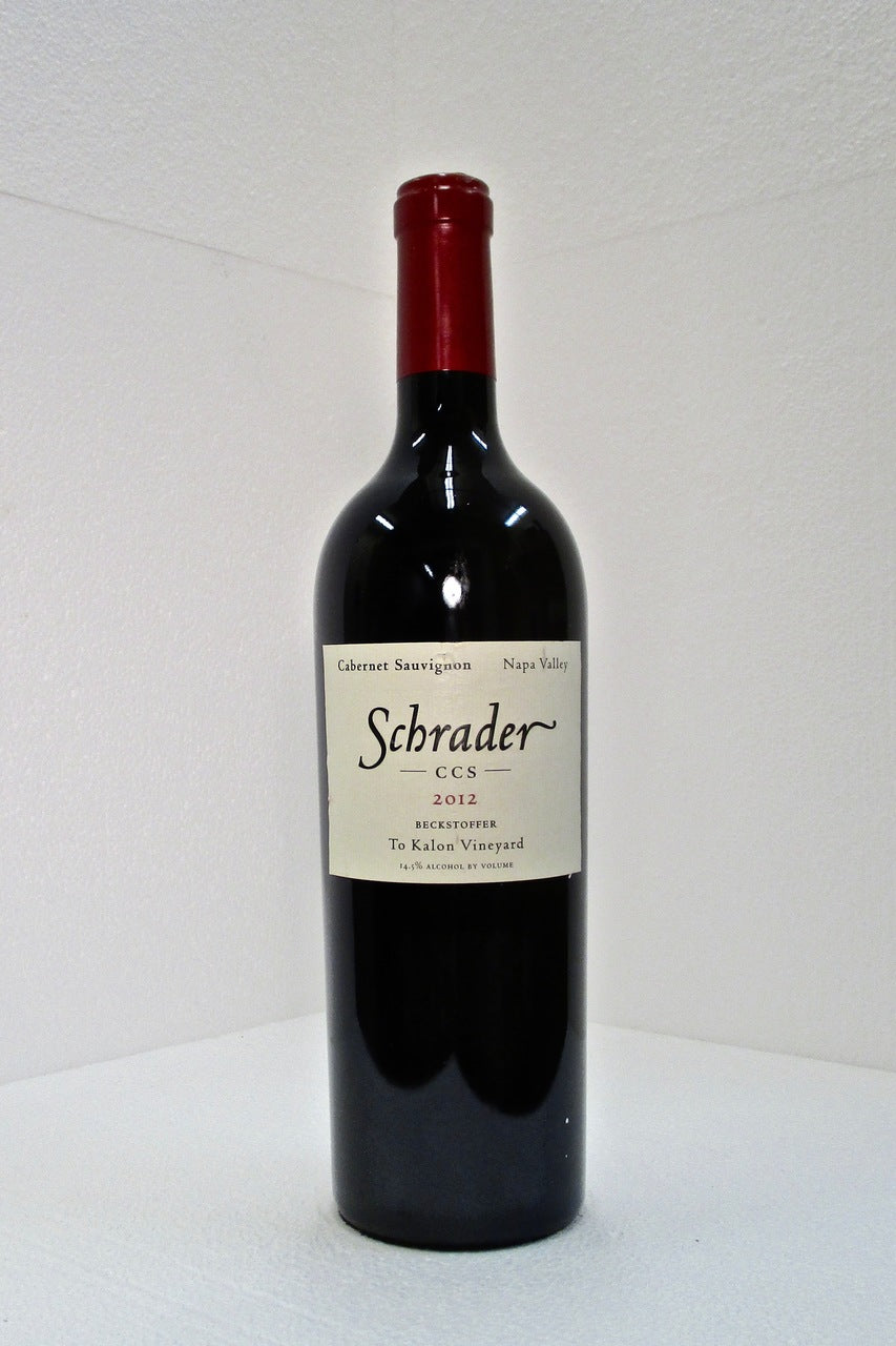 Schrader CCS Cabernet Sauvignon Beckstoffer To Kalon Vineyard 2012 750ml - 1