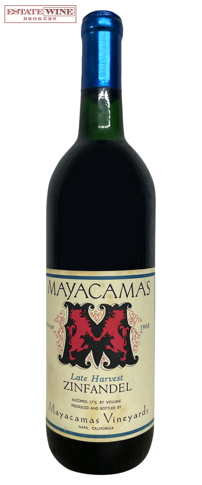 Mayacamas Vineyards Zinfandel Late Harvest 1968 750ml - 1