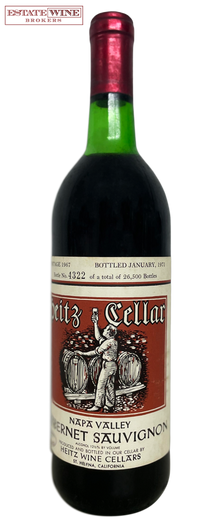 Heitz Cellar Cabernet Sauvignon Martha's Vineyard Napa Valley 1967 750ml - 1