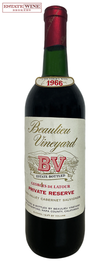 Beaulieu Vineyard Cabernet Sauvignon Georges de Latour Private Reserve 1966 750ml - 1