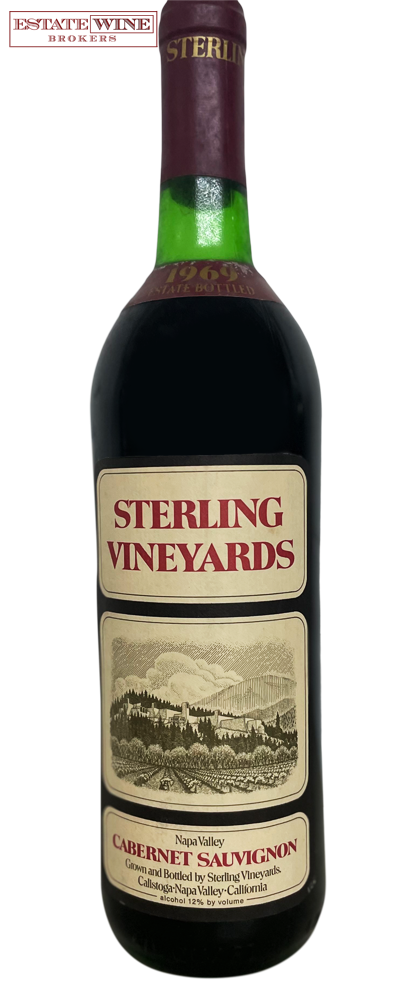 Sterling Vineyards Cabernet Sauvignon Napa Valley  1969 750ml - 1