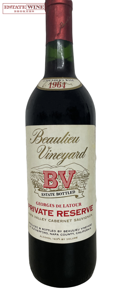 Beaulieu Vineyard Cabernet Sauvignon Georges de Latour Private Reserve 1964 750ml - 1