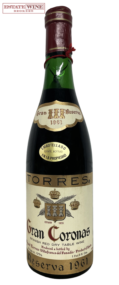 Torres Cabernet Sauvignon Penedes Gran Coronas Reserva 1961 750ml - 1