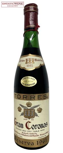 Torres Cabernet Sauvignon Penedes Gran Coronas Reserva 1961 750ml - 1