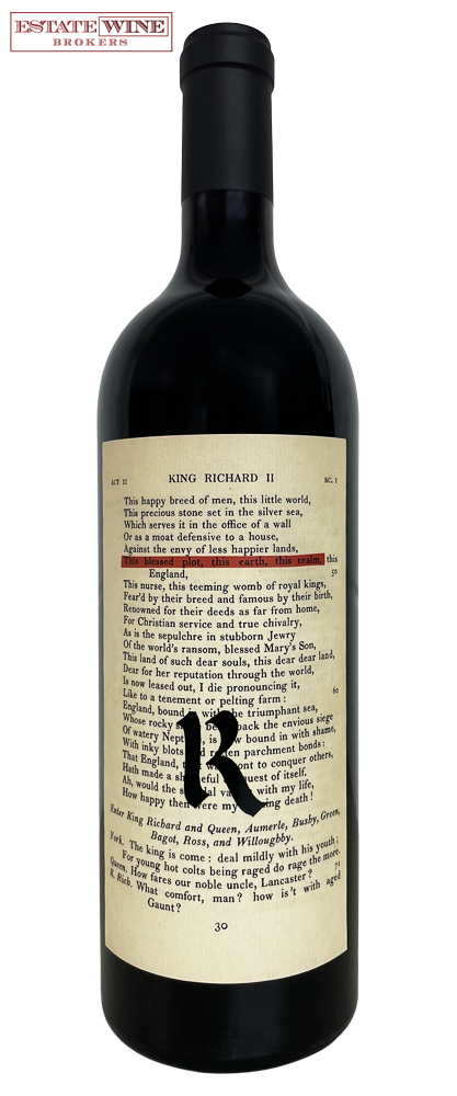 Realm The Bard Proprietary Red Napa Valley 2017 750ml - 1