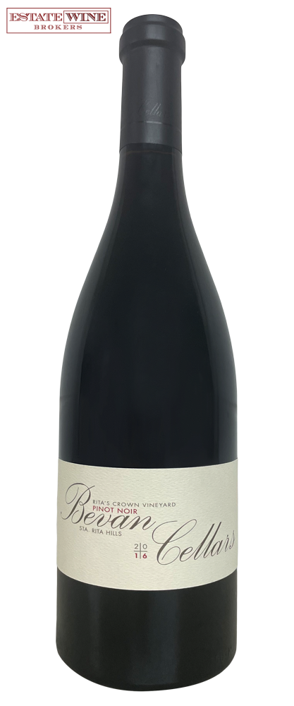 Bevan Cellars Pinot Noir Ritas Crown Sta. Rita Hills 2016 750ml - 1