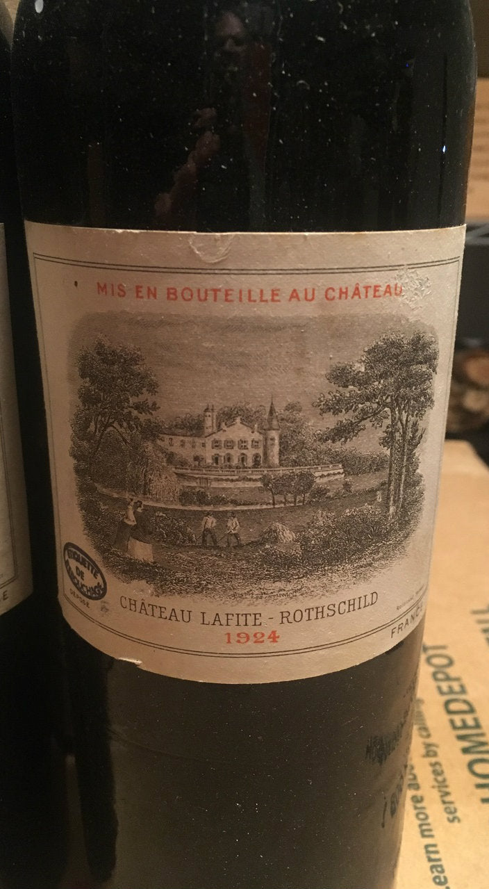 Lafite Rothschild 1924 750ml[Rebouche au Chateau] - 1