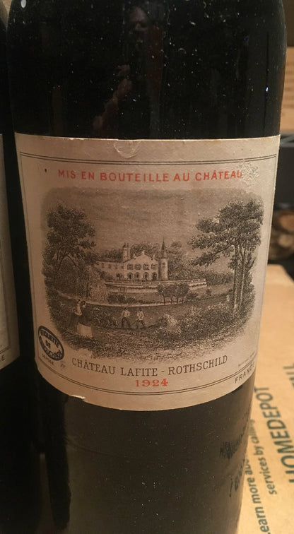 Lafite Rothschild 1924 750ml[Rebouche au Chateau] - 1