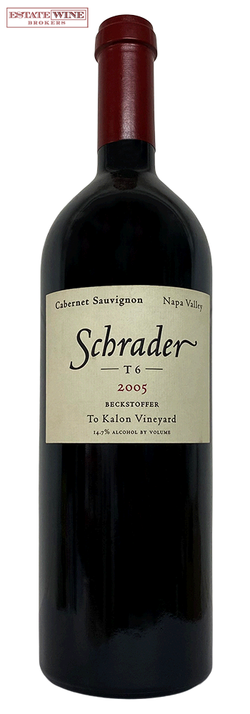 Schrader T6 Cabernet Sauvignon Beckstoffer To Kalon Vineyard 2005 750ml - 1