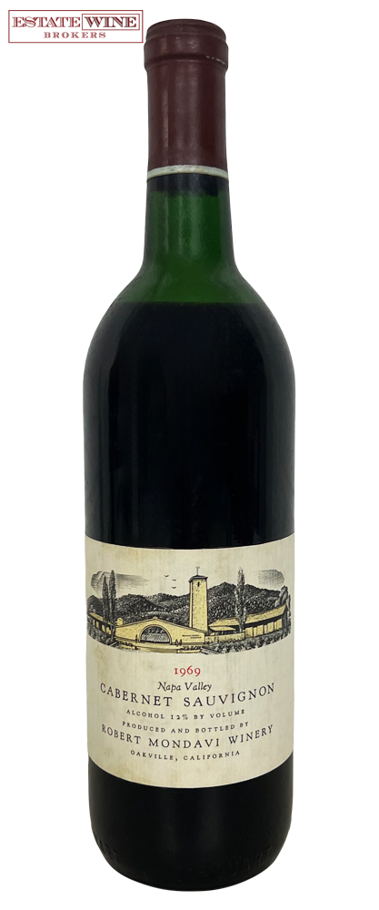 Robert Mondavi Cabernet Sauvignon Napa Valley 1969 750ml [Corroded Capsule] - 1