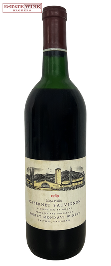 Robert Mondavi Cabernet Sauvignon Napa Valley 1969 750ml [Corroded Capsule] - 1