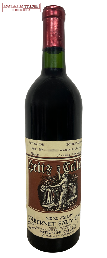 Heitz Cellar Cabernet Sauvignon Martha's Vineyard 1981 750ml - 1