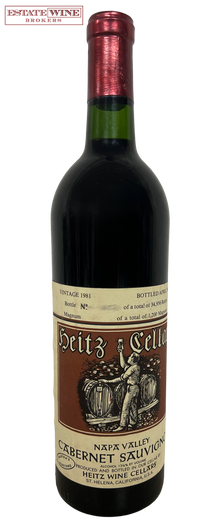 Heitz Cellar Cabernet Sauvignon Martha's Vineyard 1981 750ml - 1