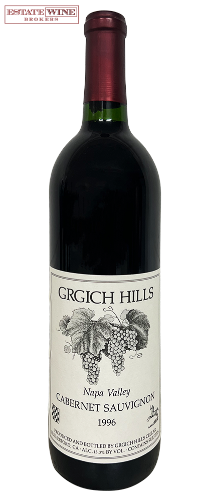 Grgich Hills Cabernet Sauvignon Estate Yountville Selection 1996 750ml - 1